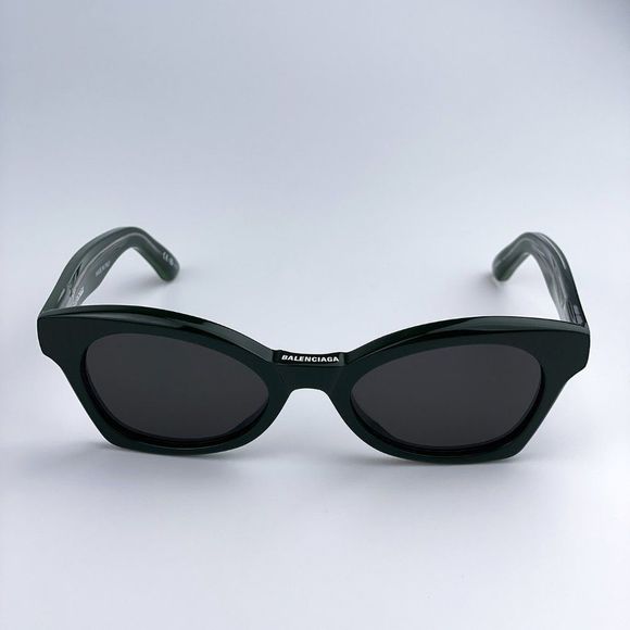 Balenciaga BB0230S 006 Sunglasses Green Grey Cat Eye Women main image 7